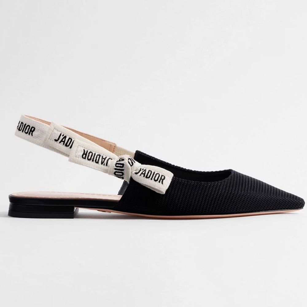 *AUTHENTIC* DIOR - J’Adior slingback flat
